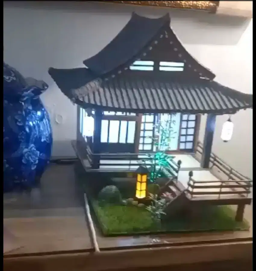 MINIATUR RUMAH JOGLO & RUMAH JEPANG