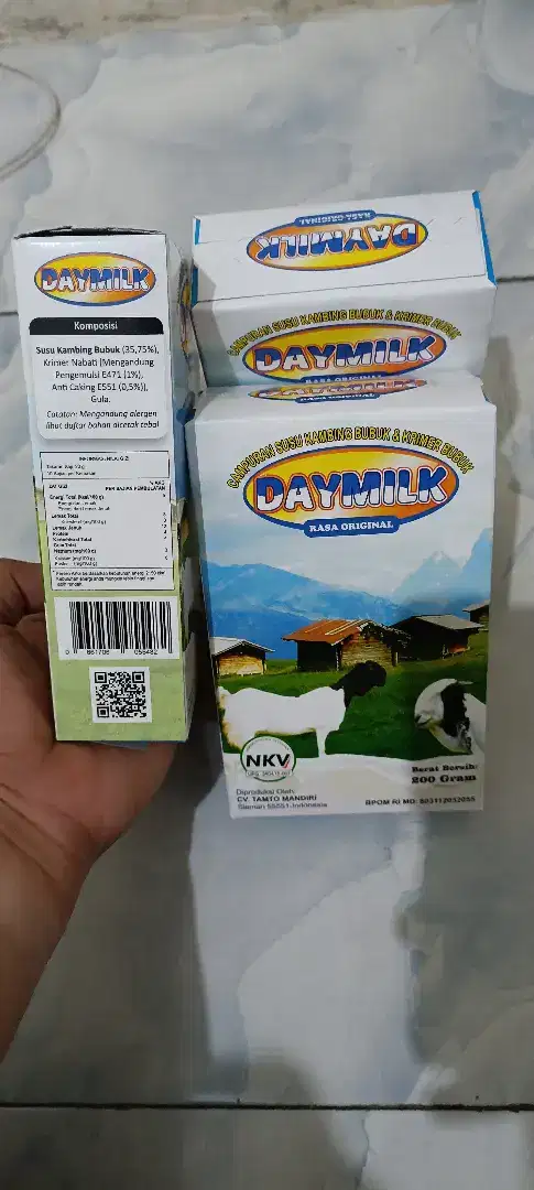 Susu herbal etawa