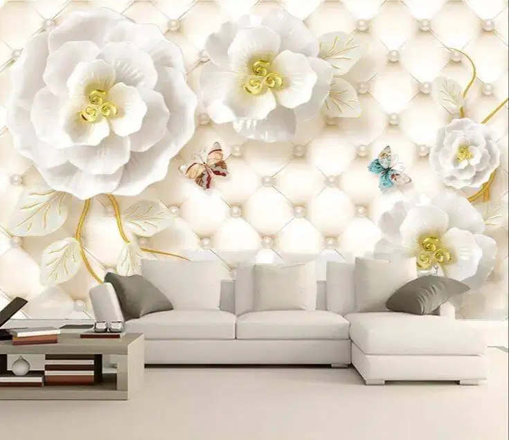 Jual gorden hordeng gordyn tirai jendela wallpaper dinding 3d custom