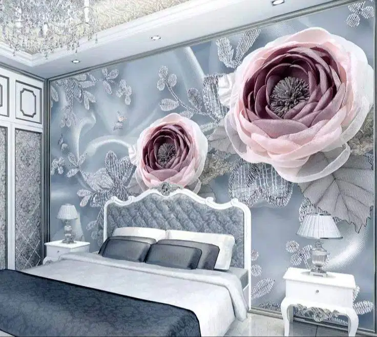 Jual gorden hordeng gordyn tirai jendela wallpaper dinding 3d custom