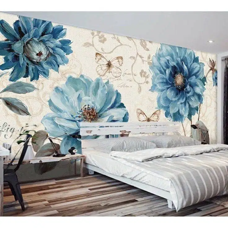 Pesan wallpaper dinding 3d custom toko jual dan pasang gorden murah