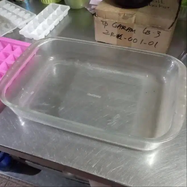 Nampan Loyang Roaster Kaca Marinex 25x41x7 Cm