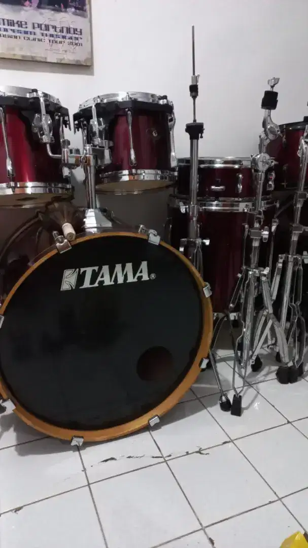 Drum TAMA SUPERSTAR + cymbal zildjian