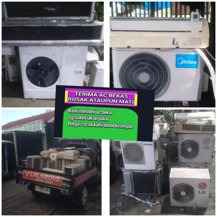 Menerima AC bekas semua kondisi