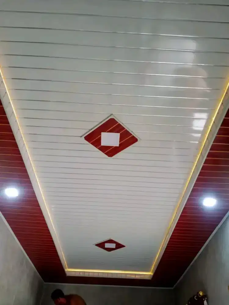 Plafond pvc terlaris bahan terbaru