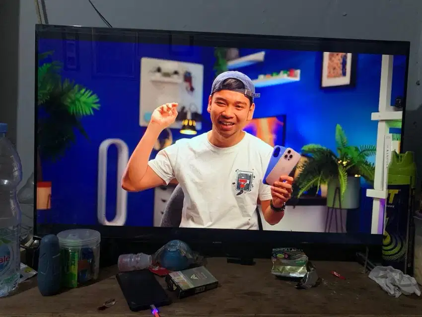 Tv xiaomi 43’ android bekas rasa baru