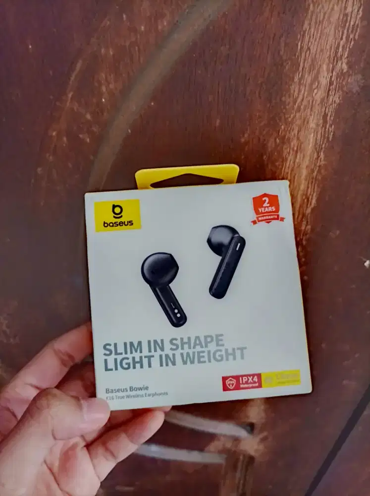 Earphone bluetooth baseus bowie e16 (nego tipis)