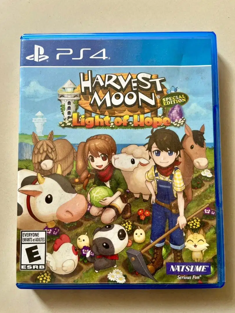 KASET BD PS4 HARVEST MOON LIGHT OF HOPE