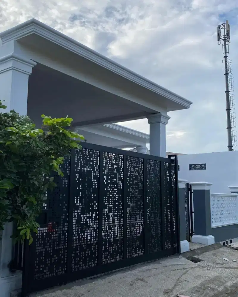 Pagar cutting laser kekinian