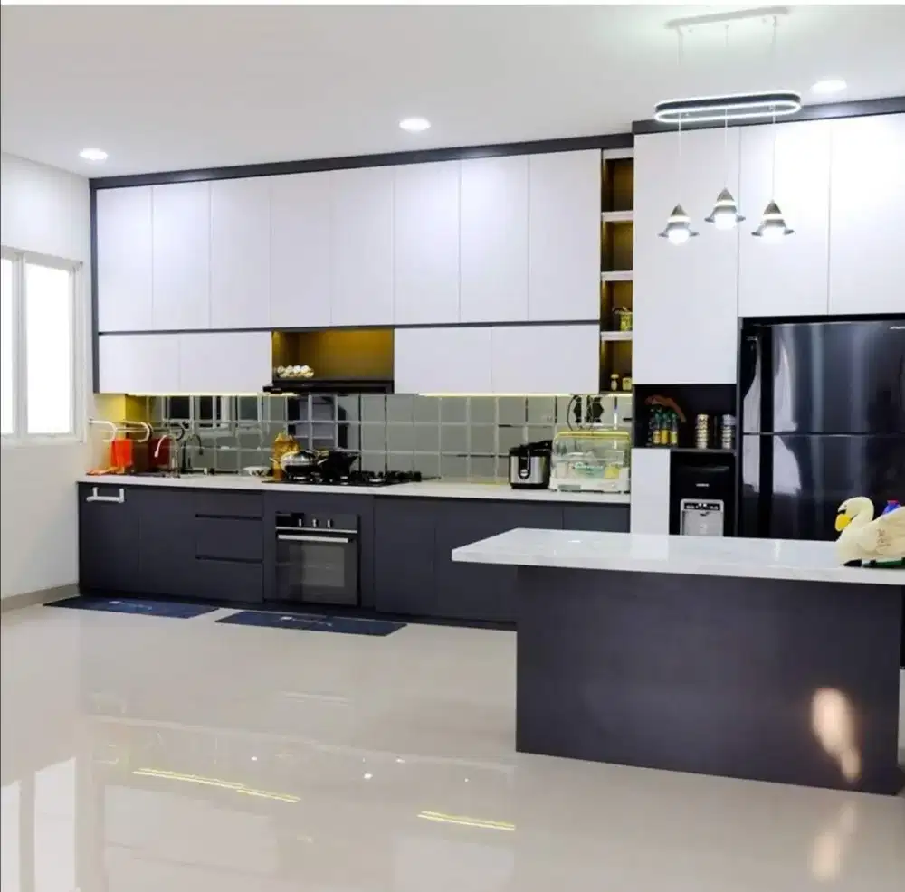 Tempahan kitchen set dapur, Lemari gantung dapur