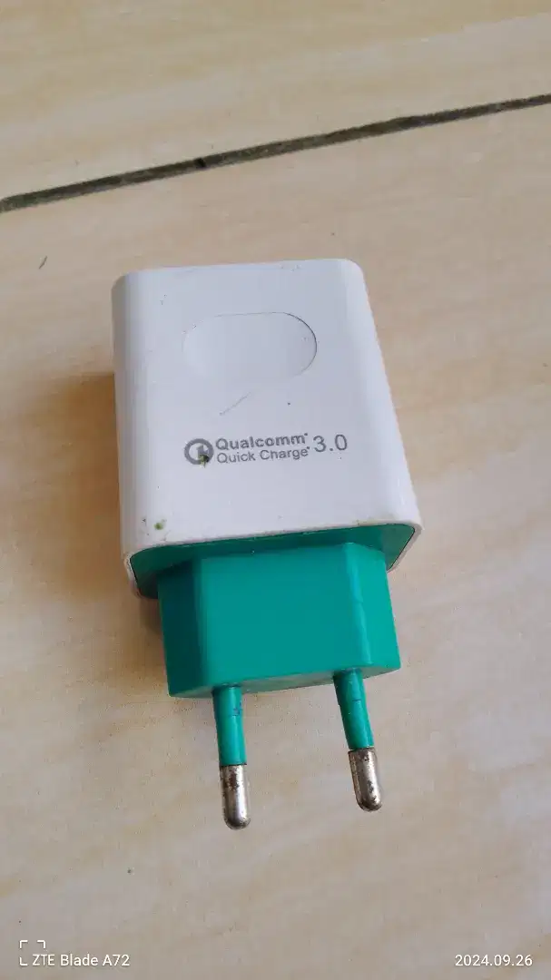 kepala batok charger cas hp 18w