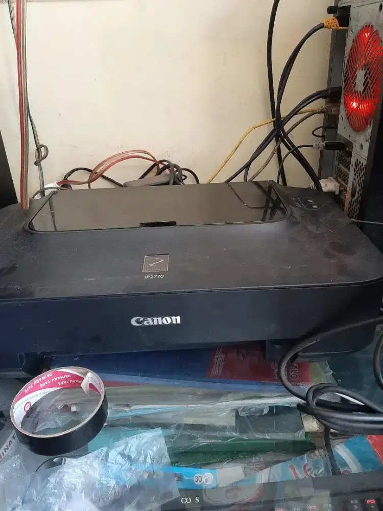 Printer canon ip2770 siap, cartridge normal dan full tinta