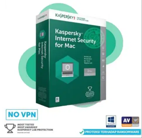 Kaspersky Internet Security Antivirus for MAC 1Device 1Tahun Original