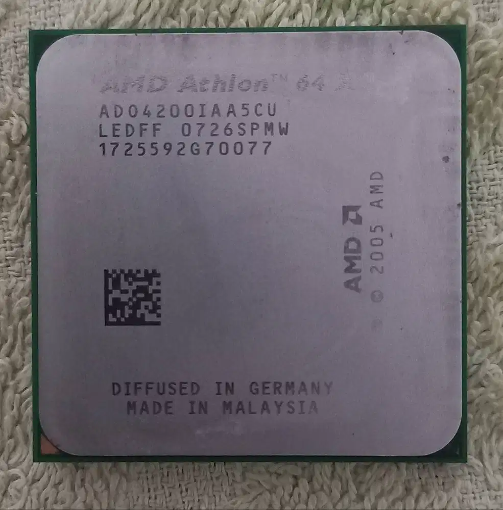 Processor Komputer PC AMD Athlon 64 X2 4200+ Socket AM2