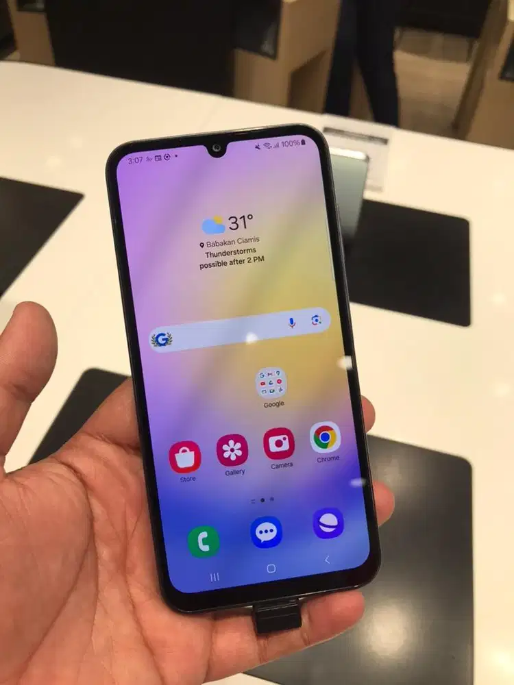 Kredit Samsung galaxy A25 5G 128gb promo handphone bunga 0% free 1x