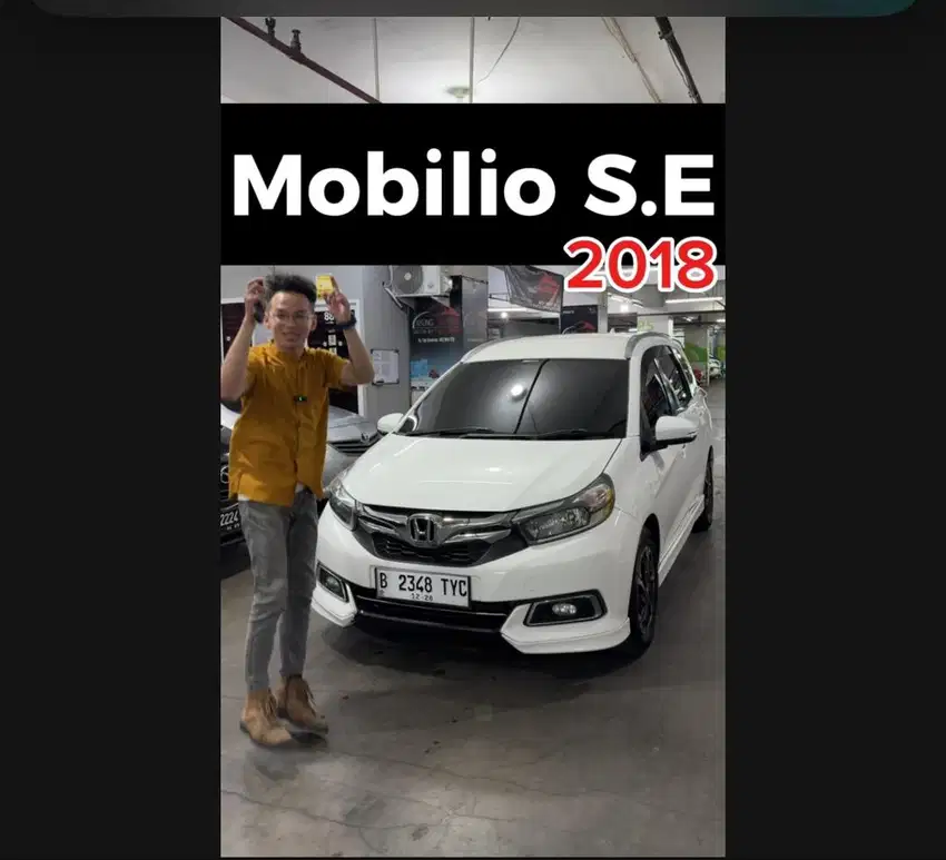 Km 50rb Banyak Aksesoris Mobilio SE 2018 pemakaian 2019