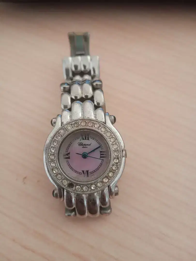 JAM TANGAN CHOPARD Geneve 925 Argent