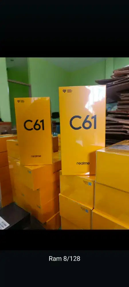 Realme C61 new 8+16/128
