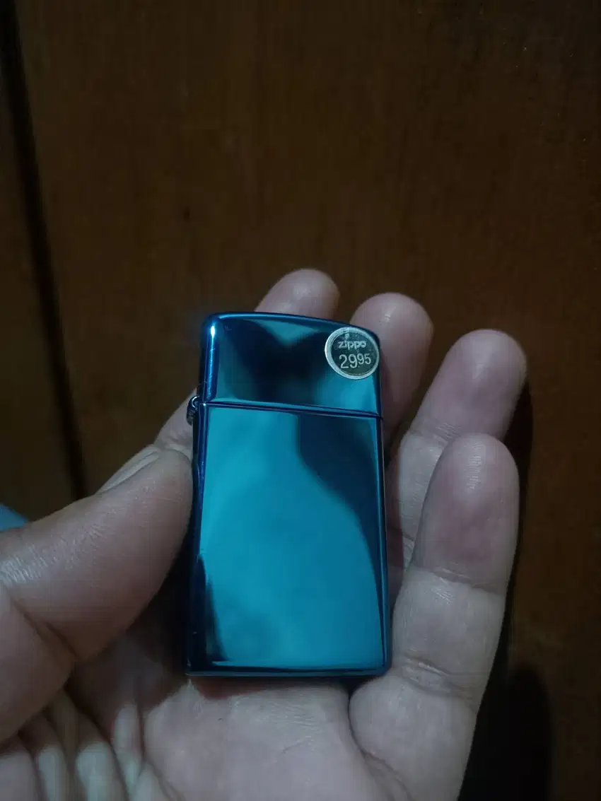 Jual Zippo Slim Blue Saphire