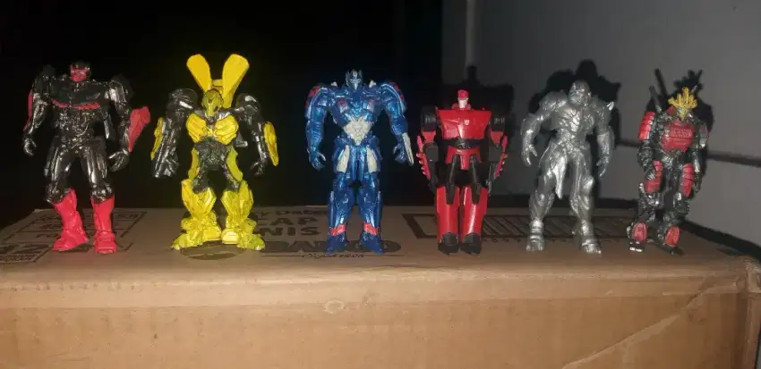 Mini Transformers set 6 pcs