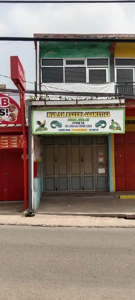 DIJUAL RUKO 2 TINGKAT PINGGIR JALAN