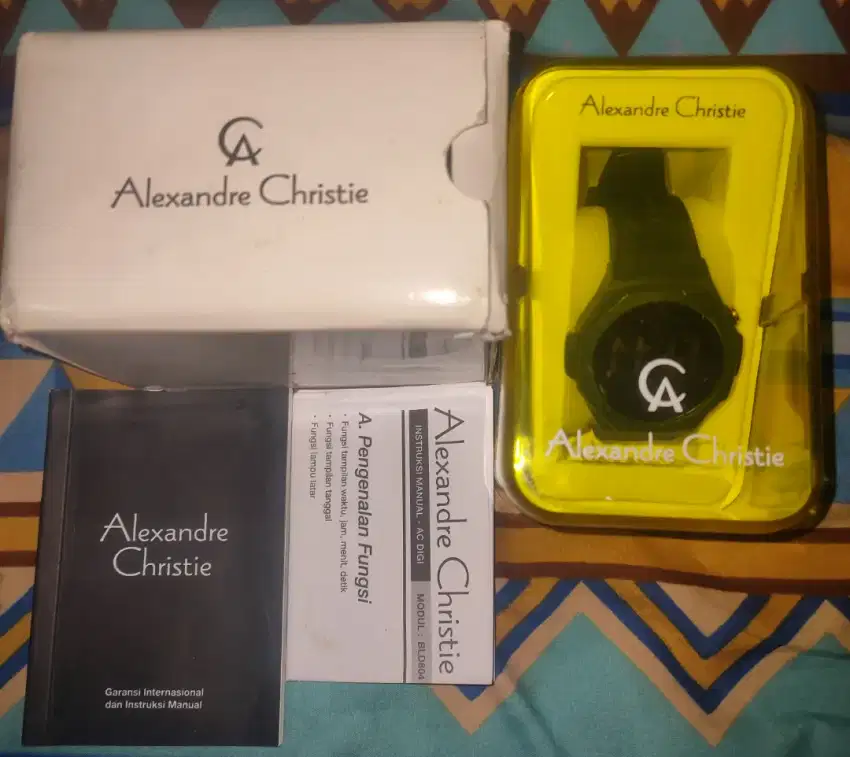 JAM TANGAN WANITA MERK ALEXANDER CRISTIE DIGI (SERIES AC 9359LH)