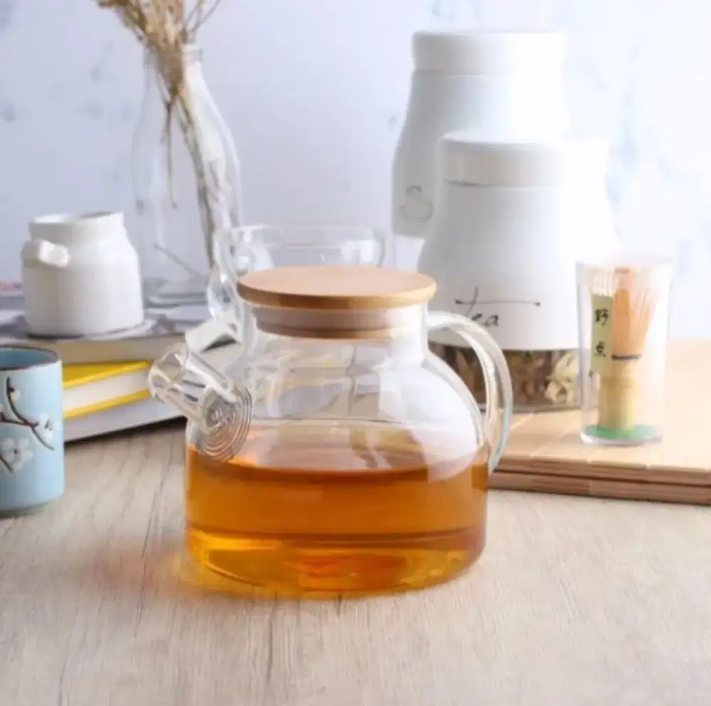 Genicook glass tea pot