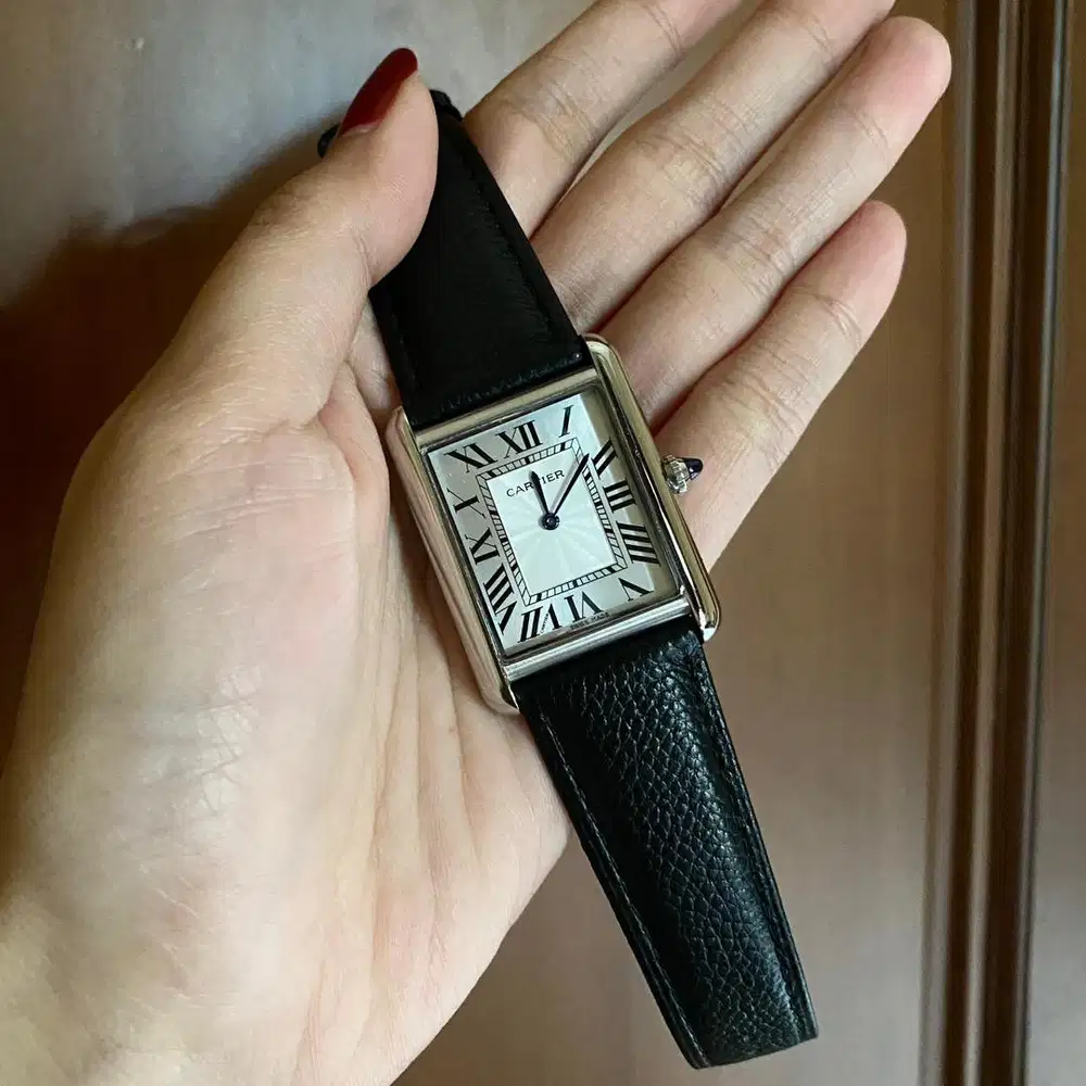 Jam tangan cartier tank must