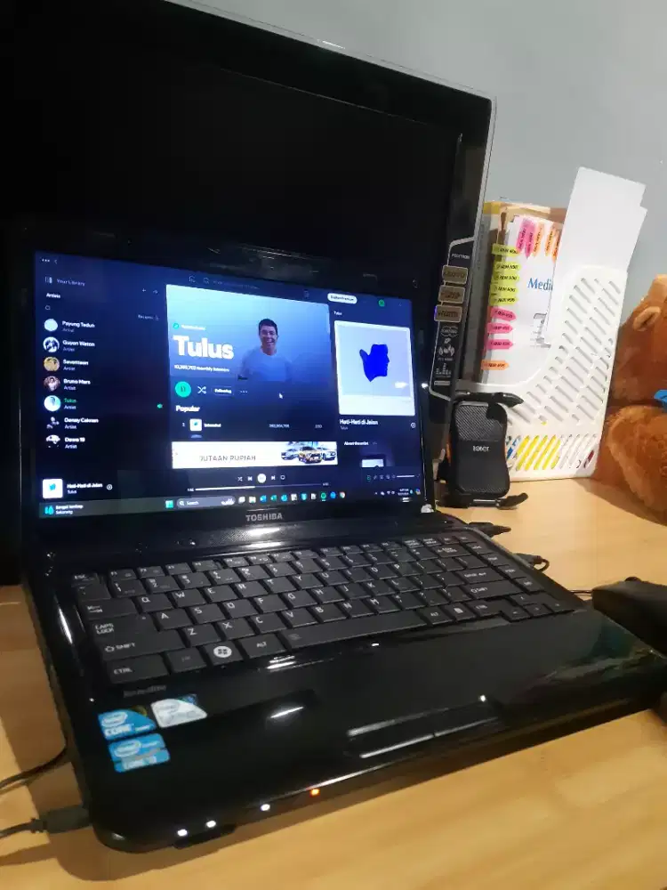 Laptop Games Toshiba Satellite L745 Core i3 Nvidia GeForce