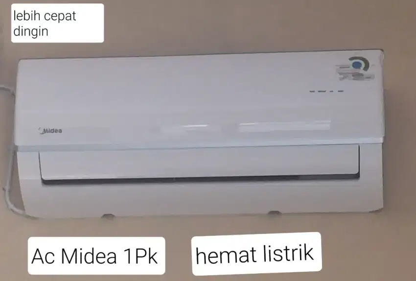 Ac Midea 1 Pk Pendingin Ruangan hemat Listrik