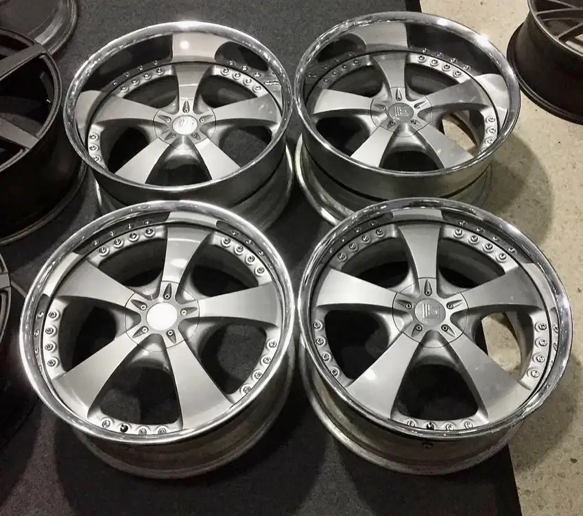 Work LS105 Ring 19 5x114 5x114 Velg Ori Original Japan Jepang R19