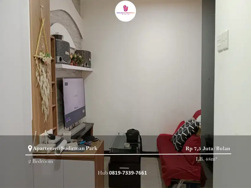 Disewakan Apartement Sudirman Park 2BR Full Furnished Full Renove