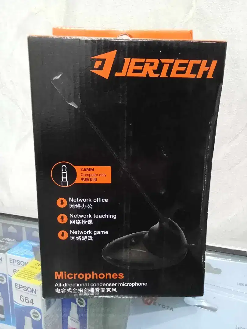 Microphone / mic jertech T21 PC Laptop 3.5mm