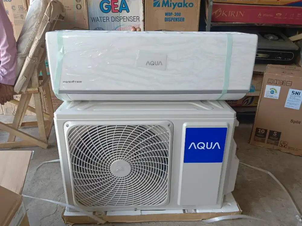 AC AQUA inverter 1/2 pk hemat listrik