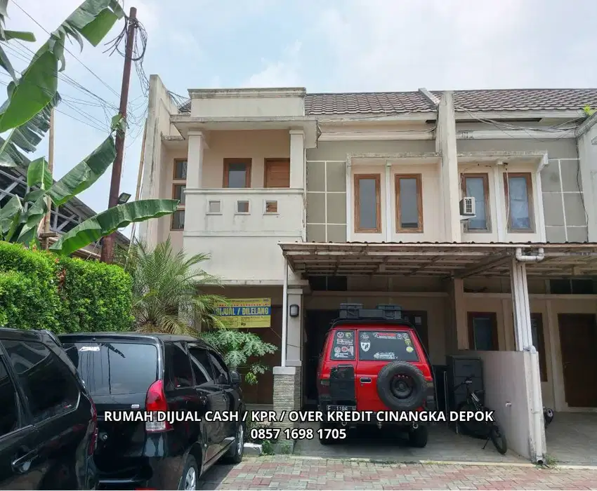 Rumah harmony cash / over kredit 10 menit tol sawangan Depok bisa KPR