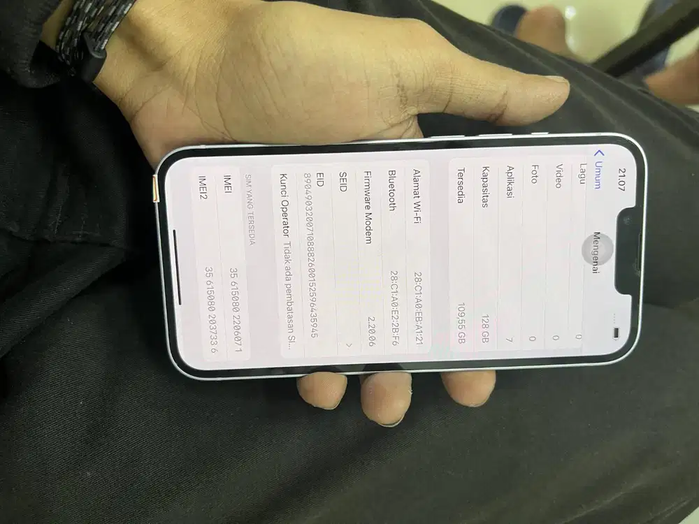 Dibeli iphone 12 biasa pro atau promax eks pribadi