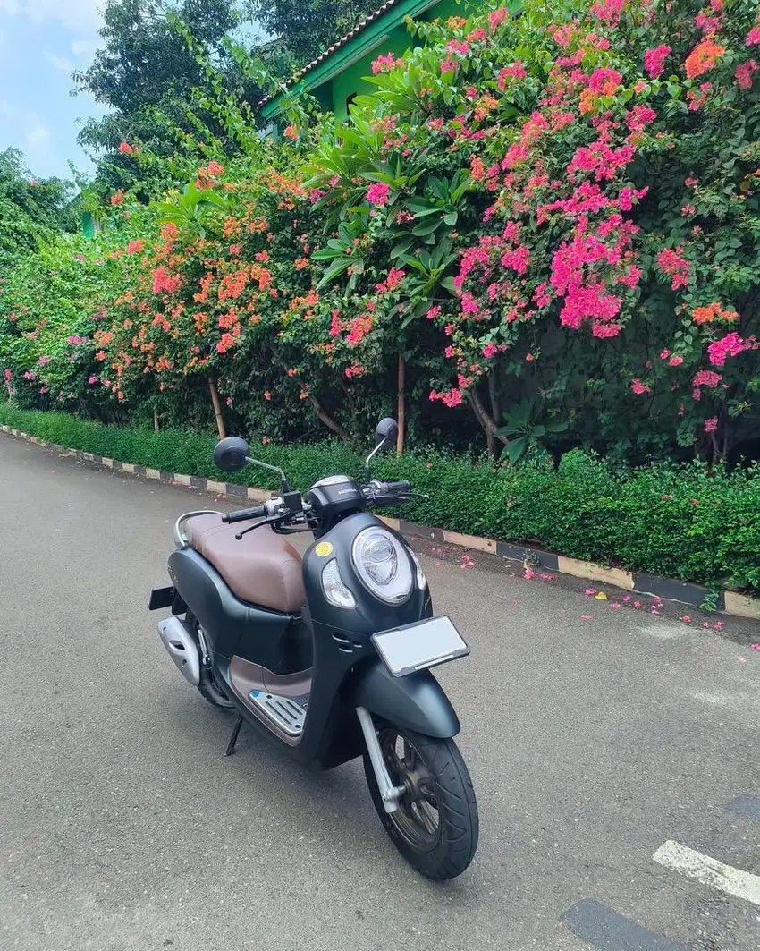 Dijual honda scoopy tahun 2024 km 2 rb  like a new siap gas