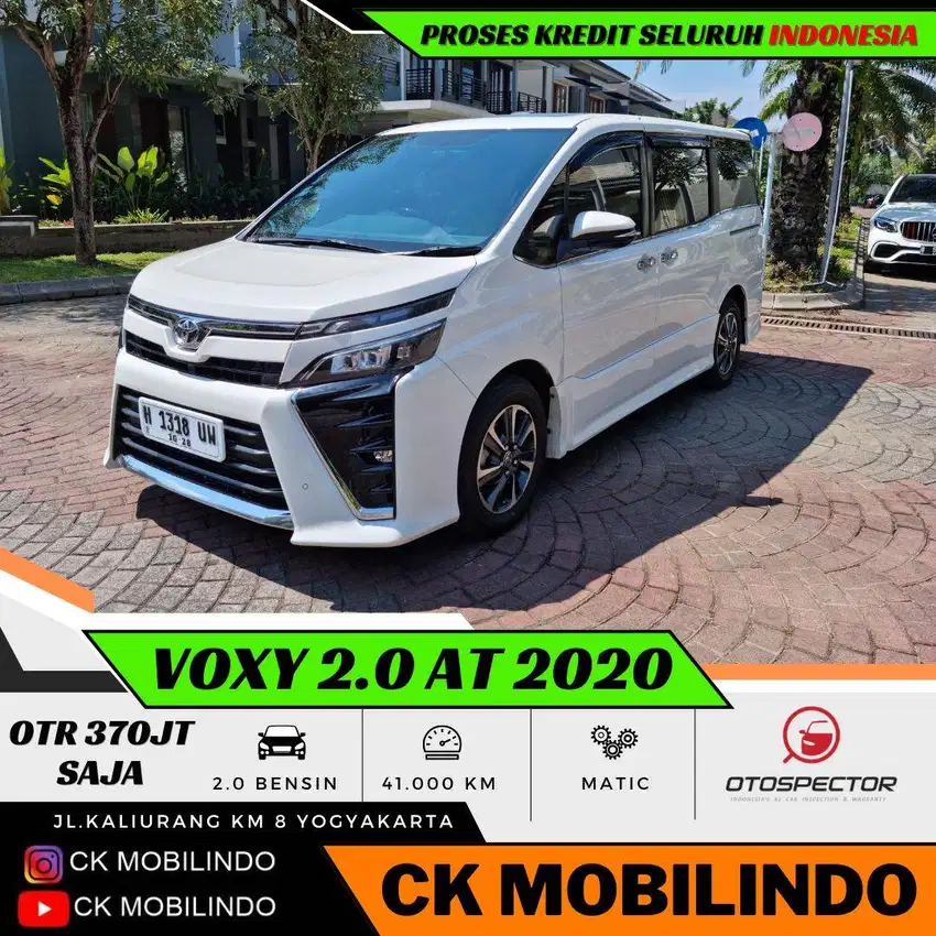 Toyota Voxy At 2020 Plat H ISTIMEWA Bisa Kredit