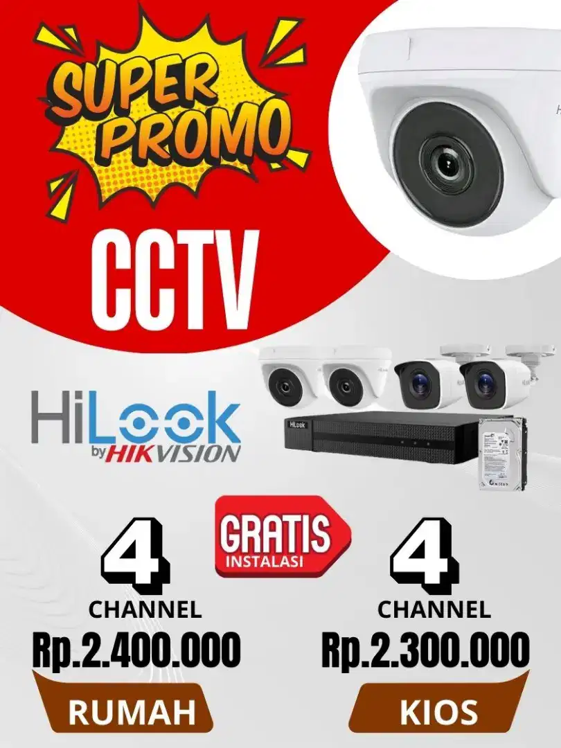 CCTV HILOOK PROMO MURAH