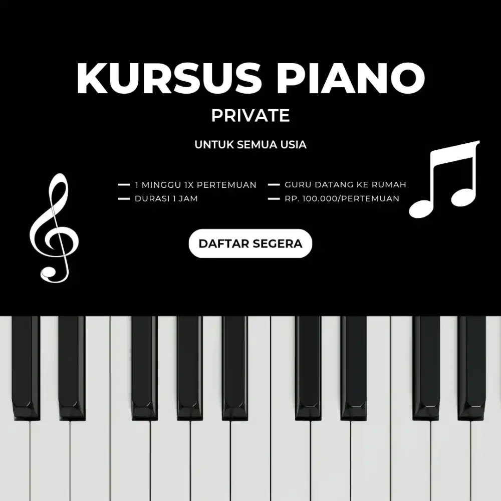 Kursus Piano Private