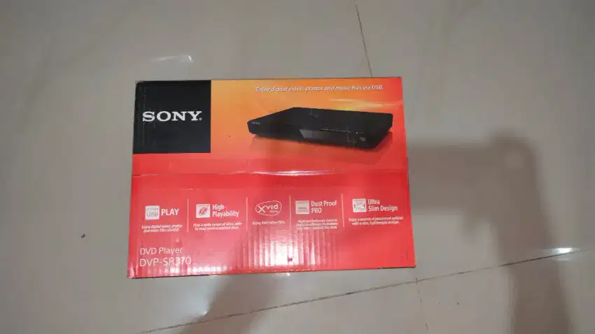 DVD PLAYER SONY DVP-SR370