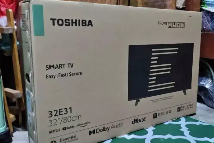Toshiba smart 32 Inch new garansi resmi