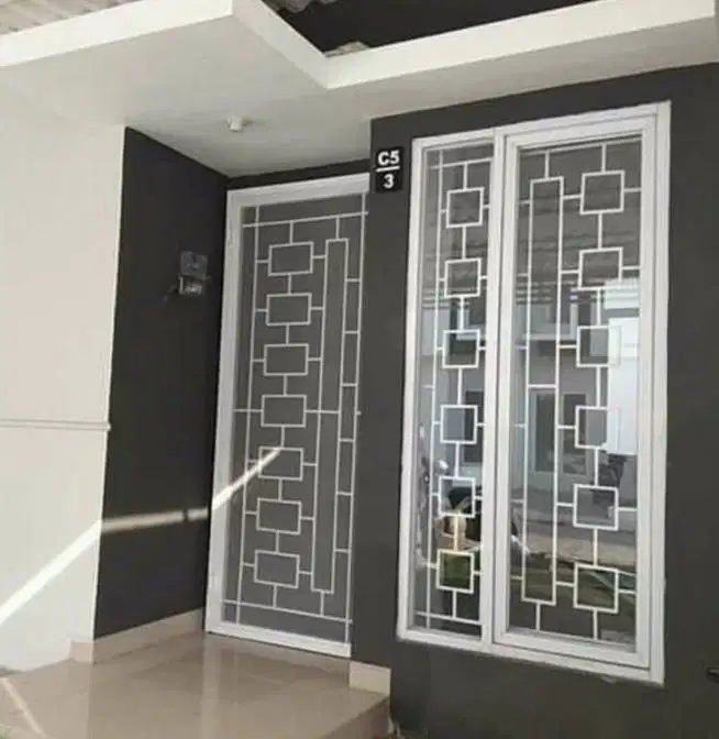 tralis jendela bahan nako