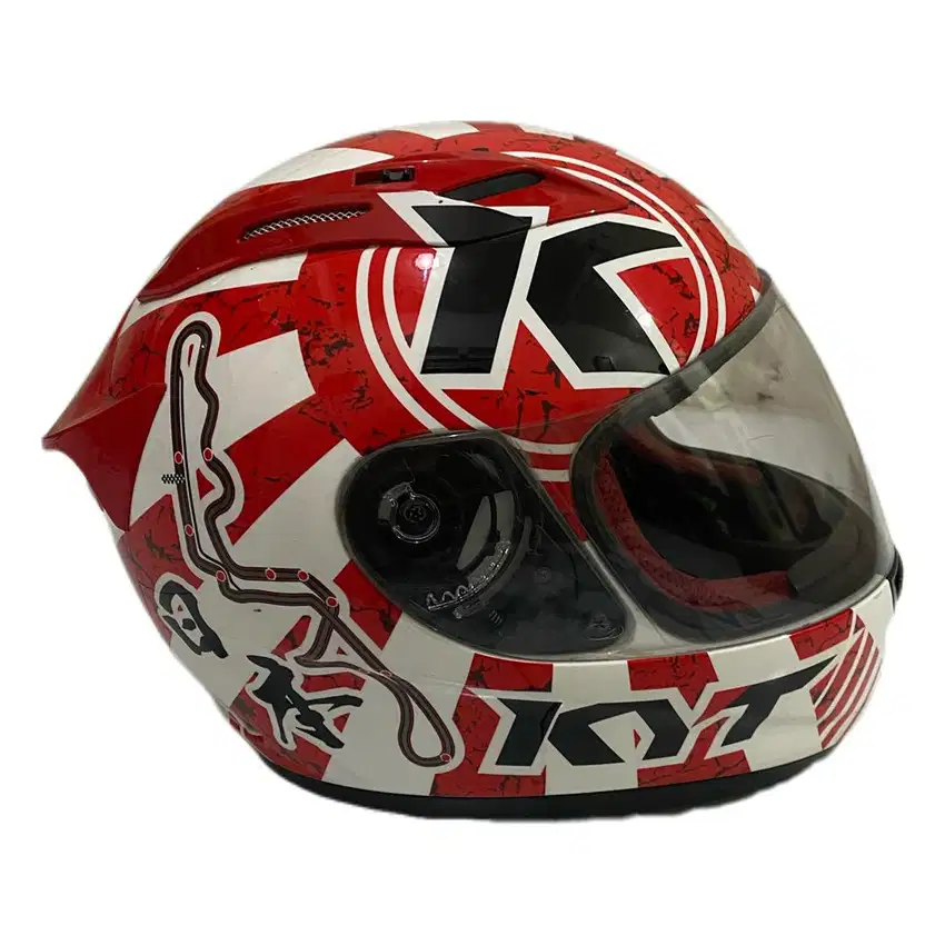 JUAL HELM KYT RC SEVEN MOTIF SECOND