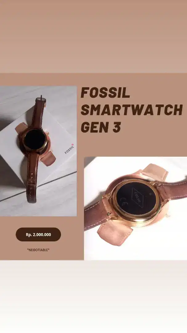 FOSSIL SMARTWATCH GEN 3