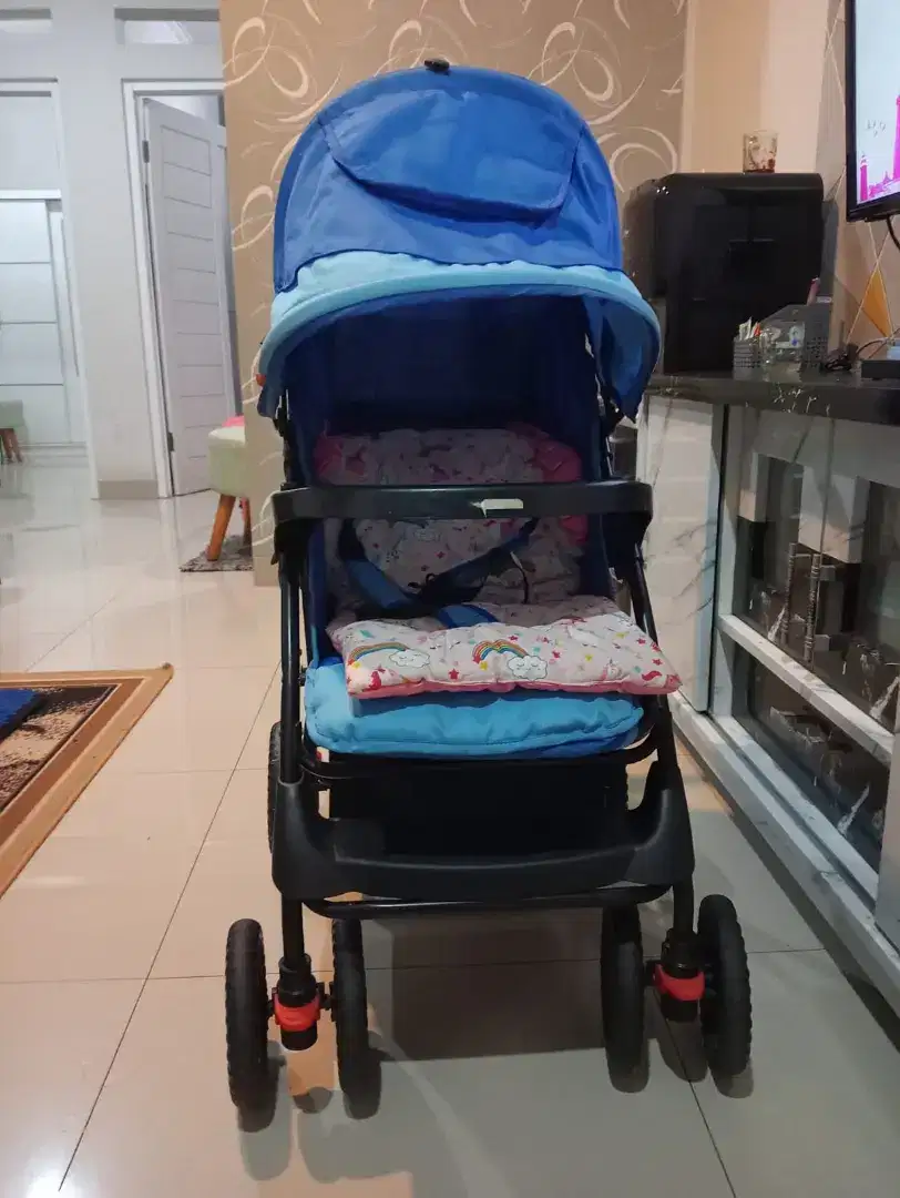 stroller Merk L'abeille seperti baru