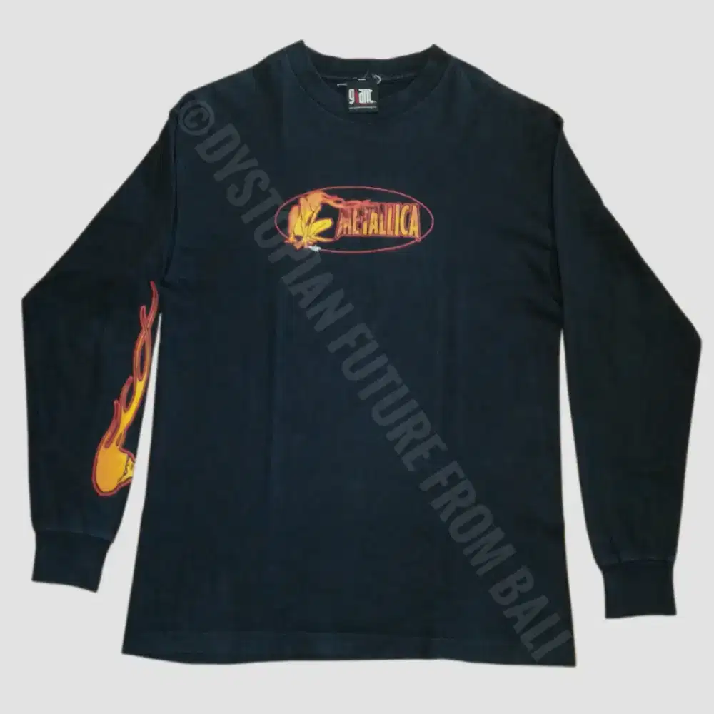 Vintage 1999 T-shirt Long Sleeve Band Metallica
