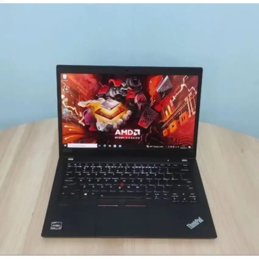 Laptop Spek Gaming Lenovo T495 Ryzen 7 Pro.Touchscreen 16/256 SSD