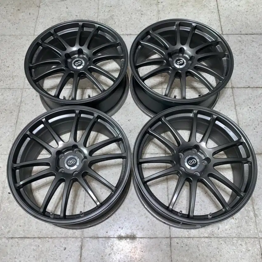 Enkei GTC01 Ring 19 5x114 5x112 Velg Ori Original Japan Jepang JDM R19