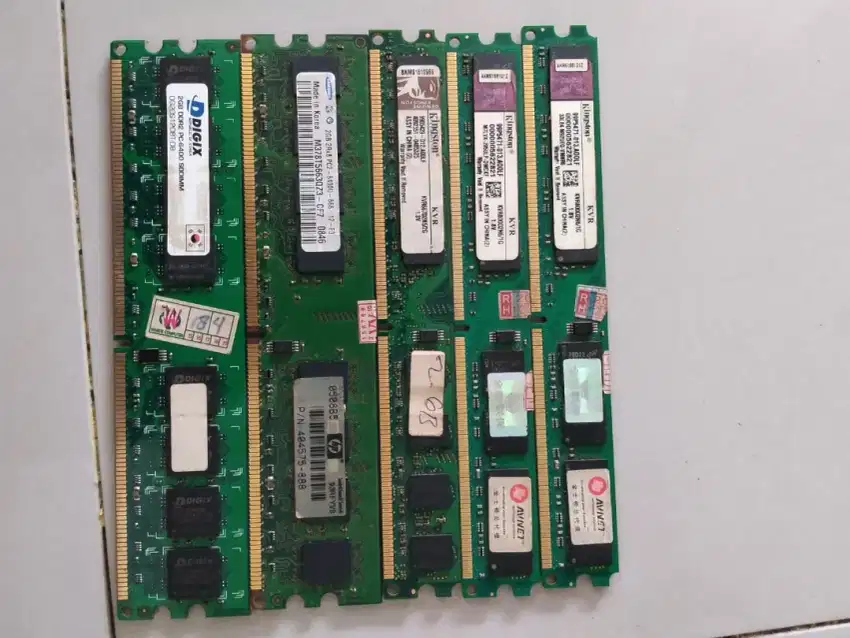 Ram DDR 2 1gb ram ddr2 1gb ada 5 pcs